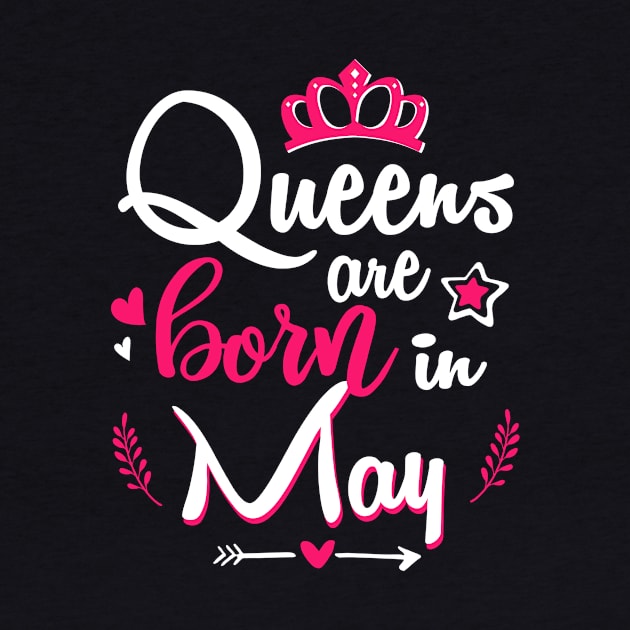 Women Queens Are Born In May by Manonee